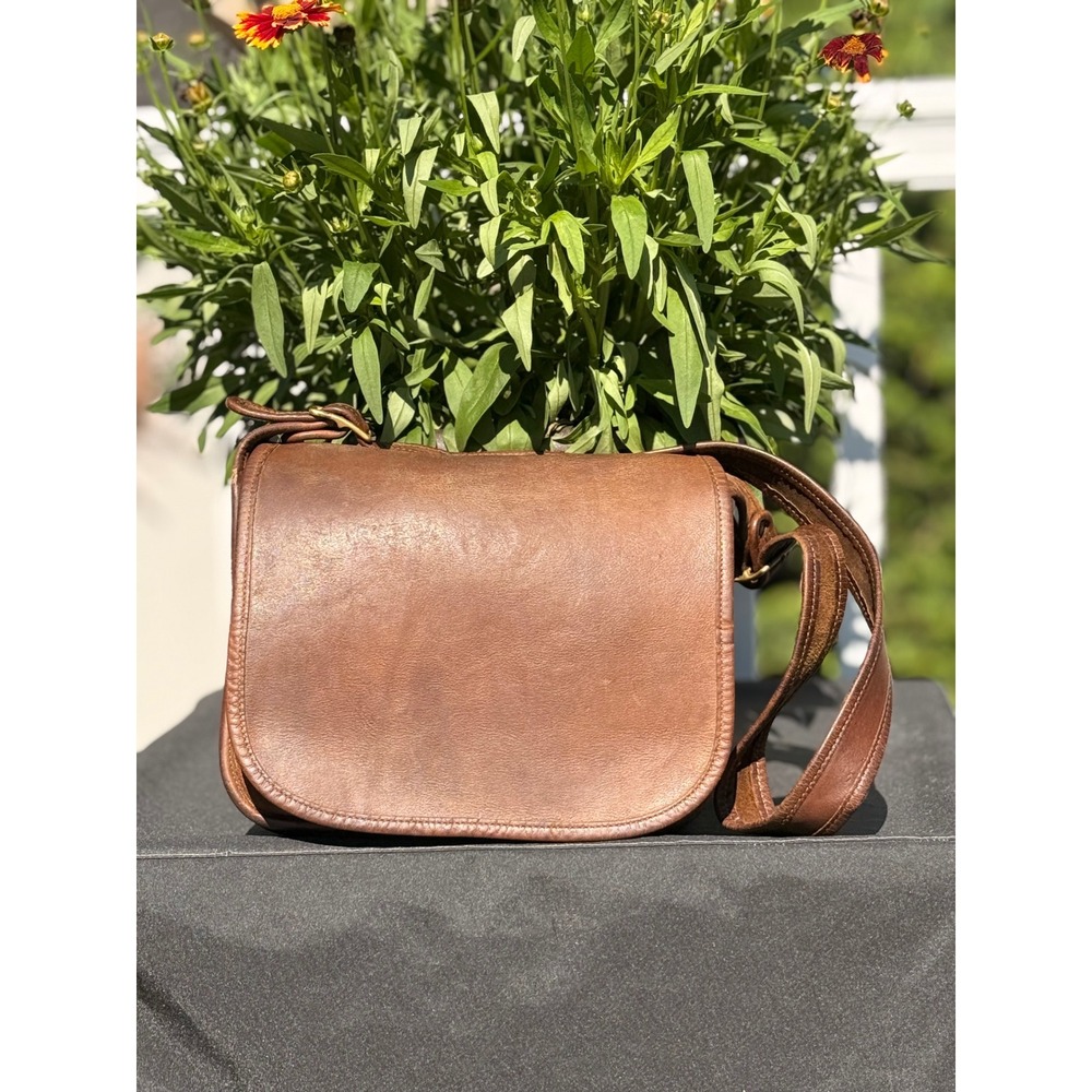 Coach Vintage Classic Shoulder Bag NYC New‎ York City Tabac 70's